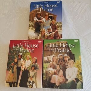 Lot 3 Complete Sets Little House on the Prairie DVD Seasons 1 2 3 2002 2003